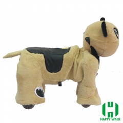 Panda Wild Animal Electric Walking Animal Ride for Kids Plush Animal Ride On Toy for Playground