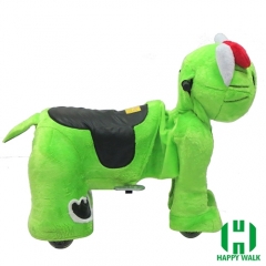 Kitty Cat Electric Walking Animal Ride for Kids Plush Animal Ride On Toy for Playground