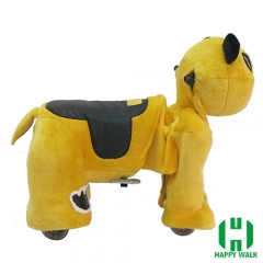 Panda Wild Animal Electric Walking Animal Ride for Kids Plush Animal Ride On Toy for Playground