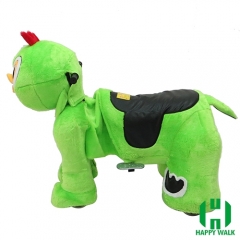 Little Chicken Electric Walking Animal Ride for Kids Plush Animal Ride On Toy for Playground