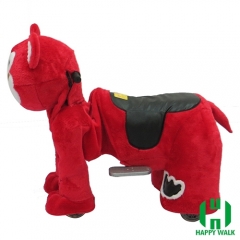 Bear Wild Animal Electric Walking Animal Ride for Kids Plush Animal Ride On Toy for Playground