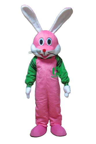 Rabbit Bunny Character cosplay Custom Adult Walking Fur Human Animal Party Plush Movie Character Cartoon Mascot Costume for Adult