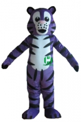 Tiger Wild Animal Character Custom Adult Walking Fur Human Animal Party Plush Movie Character Cartoon Mascot Costume for Adult