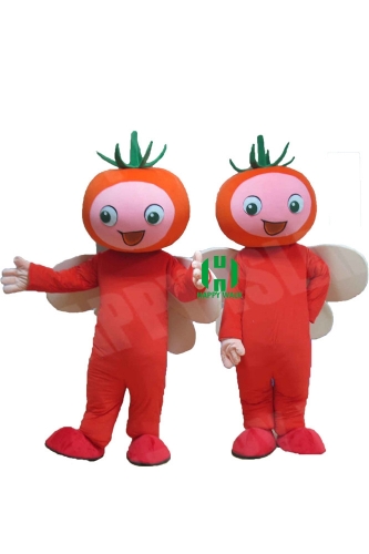 Tomato Plants Character cosplay Custom Adult Walking Fur Human Animal Party Plush Movie Character Cartoon Mascot Costume for Adult Sh