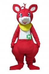 Kangaroo Wild Animal Character Custom Adult Walking Fur Human Animal Party Plush Movie Character Cartoon Mascot Costume for Adult