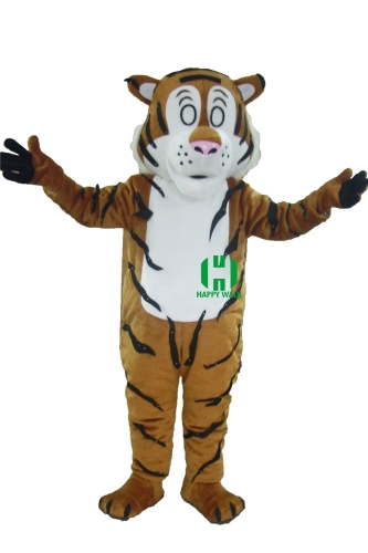 Tiger Wild Animal Character Custom Adult Walking Fur Human Animal Party Plush Movie Character Cartoon Mascot Costume for Adult