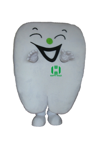 Tooth Custom Adult Walking Fur Human Animal Party Plush Movie Character Cartoon Mascot Costume for Adult Sh