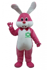 Rabbit Bunny Character cosplay Custom Adult Walking Fur Human Animal Party Plush Movie Character Cartoon Mascot Costume for Adult