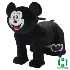 Mouse Animal Electric Walking Animal Ride for Kids Plush Animal Ride On Toy for Playground