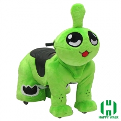 Qizai Animal Electric Walking Animal Ride for Kids Plush Animal Ride On Toy for Playground