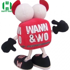 Custom Robot Voice Sound Music Record & Play Self-standing Stuffed Plush Toy