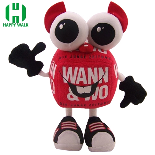 Custom Robot Voice Sound Music Record & Play Self-standing Stuffed Plush Toy