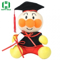 Custom Graduation Stuffed Plush Toy Chicken