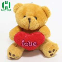 Custom Animal Teddy Bear Plush Keychain