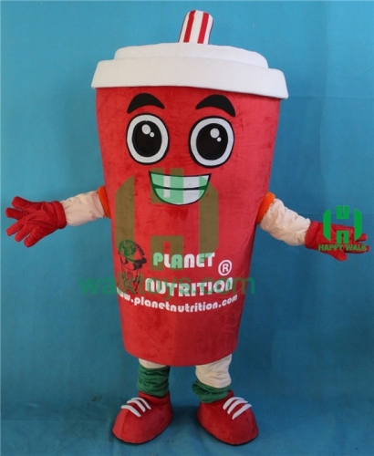 Coffee Cup Mascot Costume