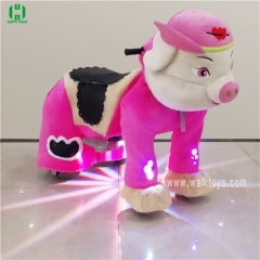 Pink Pig Horse Riding Animal Games