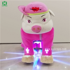 Pink Pig Horse Riding Animal Games