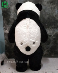 Long Hair Panda Plush Inflatable Mascot Costume