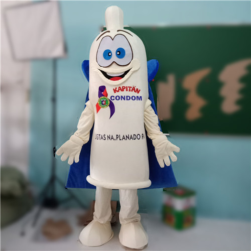 Condom Mascot Costume