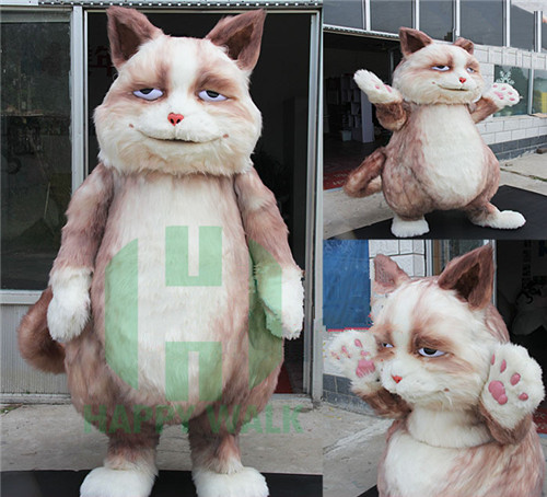 Fat Cat Mascot Costume