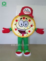 Custom Adult Pizza Food Mascot Costume