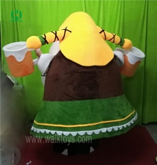 Custom Fat Woman Mascot Costume