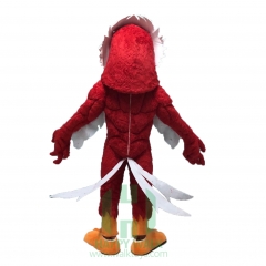 Big Bird Character cosplay Custom Adult Walking Fur Human Animal Party Plush Movie Character Cartoon Mascot Costume for Adult Sh