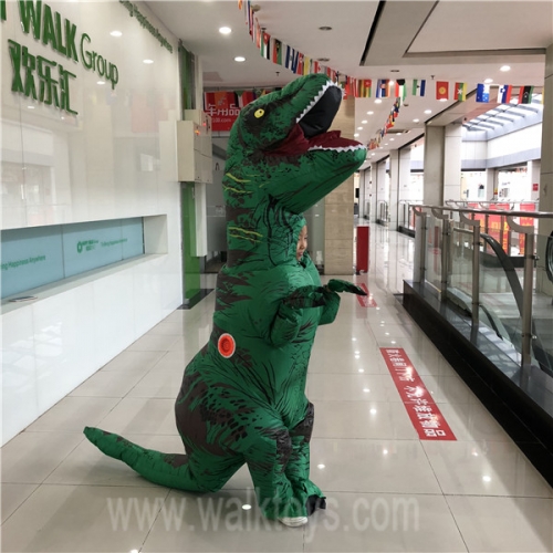 Children  Tyrannosaurus Rex Inflatable Costume