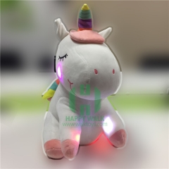 LED Light Unicorm Plush Toy