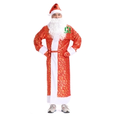 Christmas Santa Claus Costume for Adult