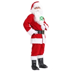 Christmas Santa Claus Costume for Adult
