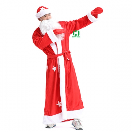 Christmas Santa Claus Costume for Adult