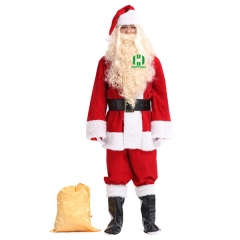 Christmas Santa Claus Costume for Adult