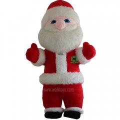 Christmas Father Santa Claus Inflatable Mascot Costume