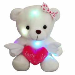 LED Teddy Bear with Heart