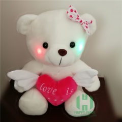 LED Teddy Bear with Heart