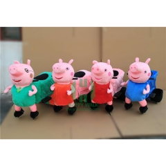 Peppa pig animal scooter ride on toy