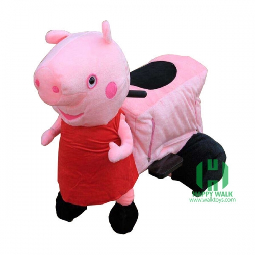 walking peppa pig toy