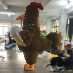 1.8Meters The Cock Inflatable Mascot Costume