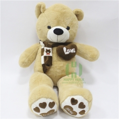 80-180cm The Light Brown Scarf Teddy Bear