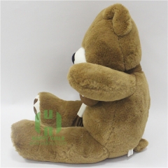 80-180cm The Brown Scarf Teddy Bear