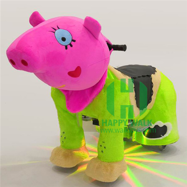 electric plush animal ride