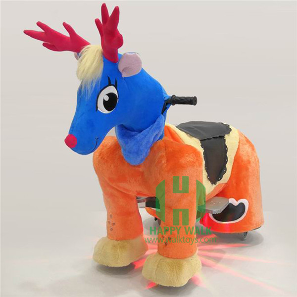 motorized plush animal scooters