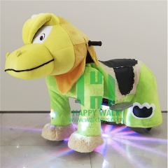 Platypus Electric Walking Animal Ride for Kids Plush Animal Ride On Toy for Playground