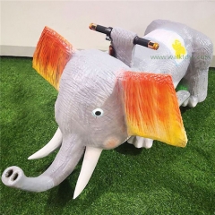 Kids Elephant Ride Electric Walking Animal Ride for Kids Ride On Toy for Playground