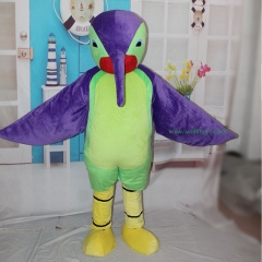 Long Billed Bird Cosplay Custom Adult Walking Fur Human Animal Party Plush Movie Character Cartoon Mascot Costume for Adult Sh