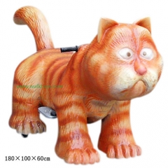 Ride on GARFIELD CAT Electric Walking Animal Ride for Kids Ride On Toy for Playground