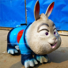 Ride on Rabbit Electric Walking Animal Ride for Kids Ride On Toy for Playground