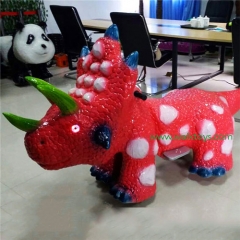 Ride on Animatronic Dinosaur Electric Walking Animal Ride for Kids Ride On Toy for Playground