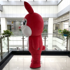 Inflatable Rabbit Mascot Costume